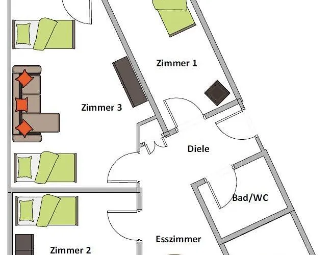 3,5 Zentrale Lage Duisburg